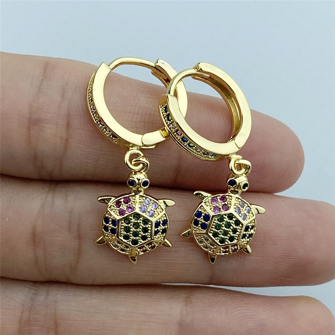 Turkish Eye Hoop Earrings Turkish Eye Arches