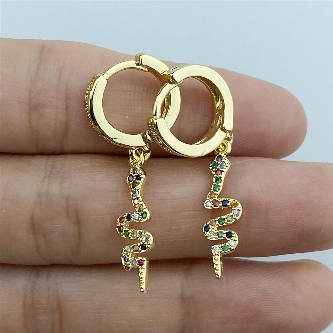 Turkish Eye Hoop Earrings Turkish Eye Arches