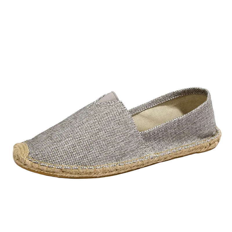 Alpargatas mocasines casuales unisex de lona transpirable sin cordones