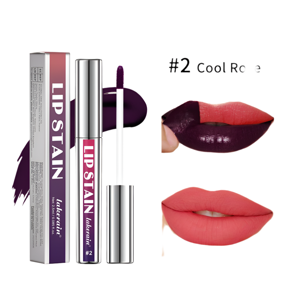 Tinta Labial Peel Off de Fórmula Rosa Natural con Larga Duración y Color de Labios Antitransferencia