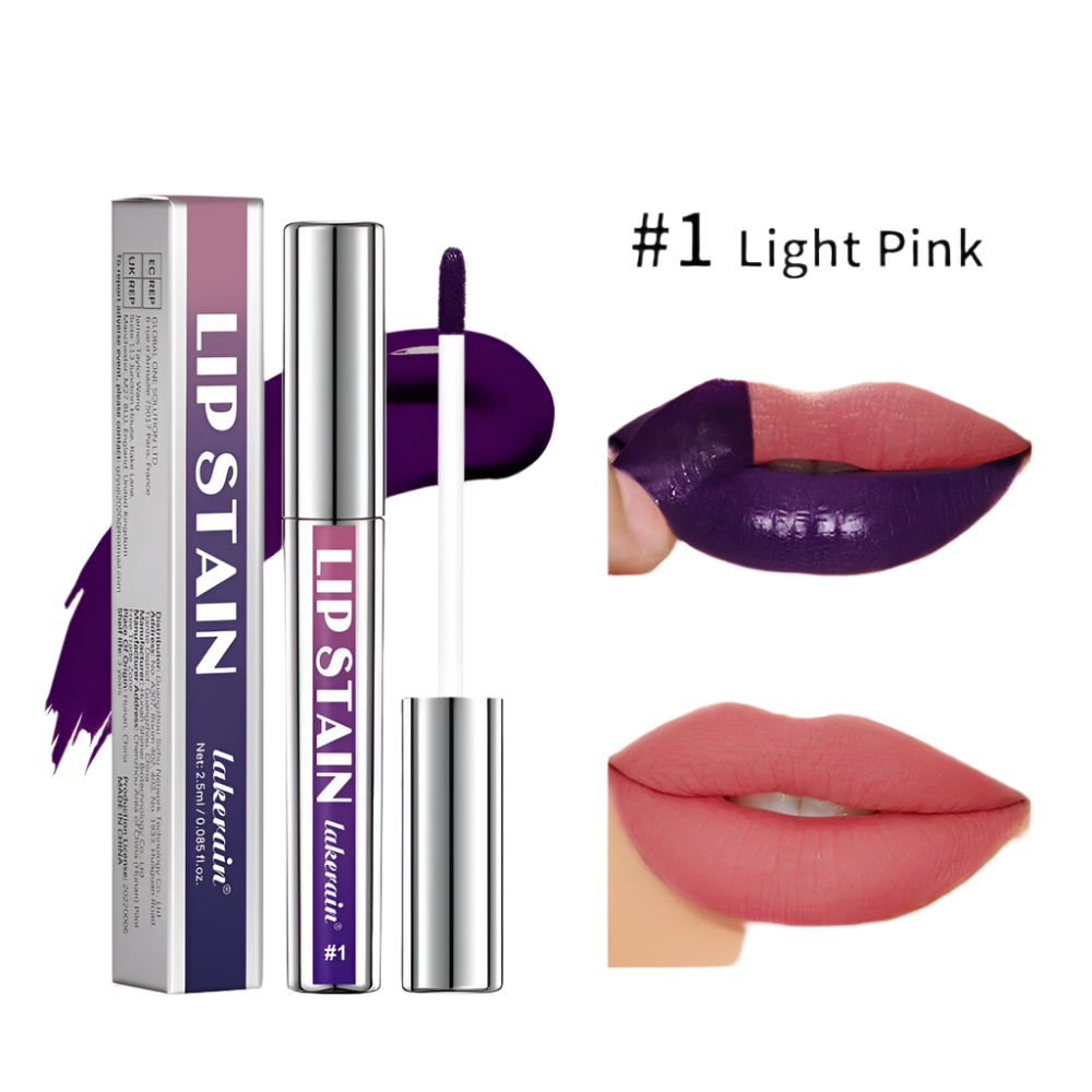 Tinta Labial Peel Off de Fórmula Rosa Natural con Larga Duración y Color de Labios Antitransferencia