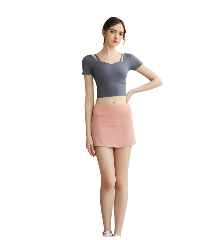 Falda Deportiva Mujer para Yoga y Fitness de Secado Rápido