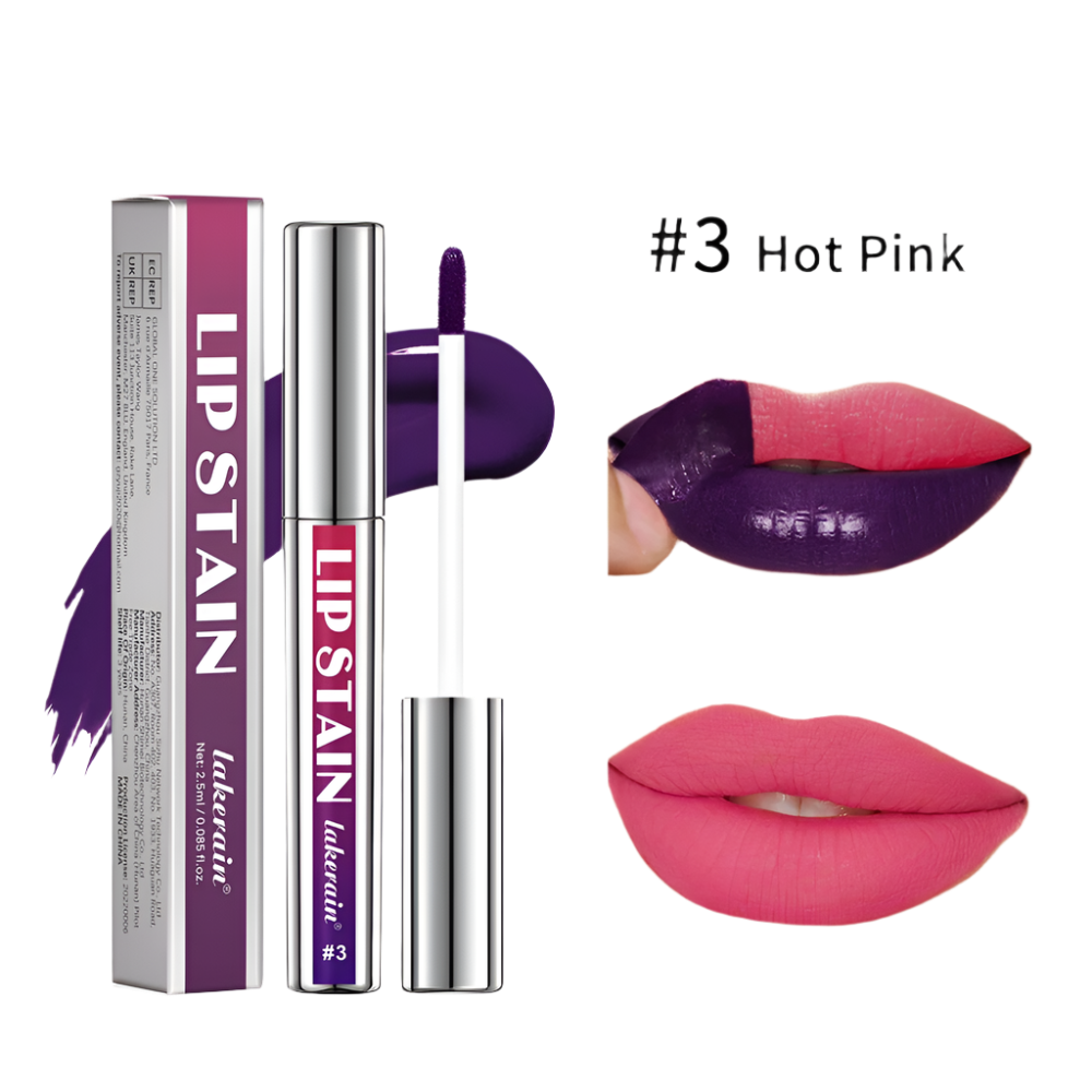 Tinta Labial Peel Off de Fórmula Rosa Natural con Larga Duración y Color de Labios Antitransferencia