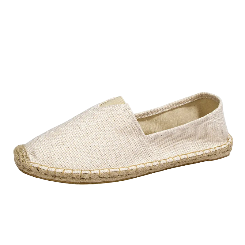 Alpargatas mocasines casuales unisex de lona transpirable sin cordones