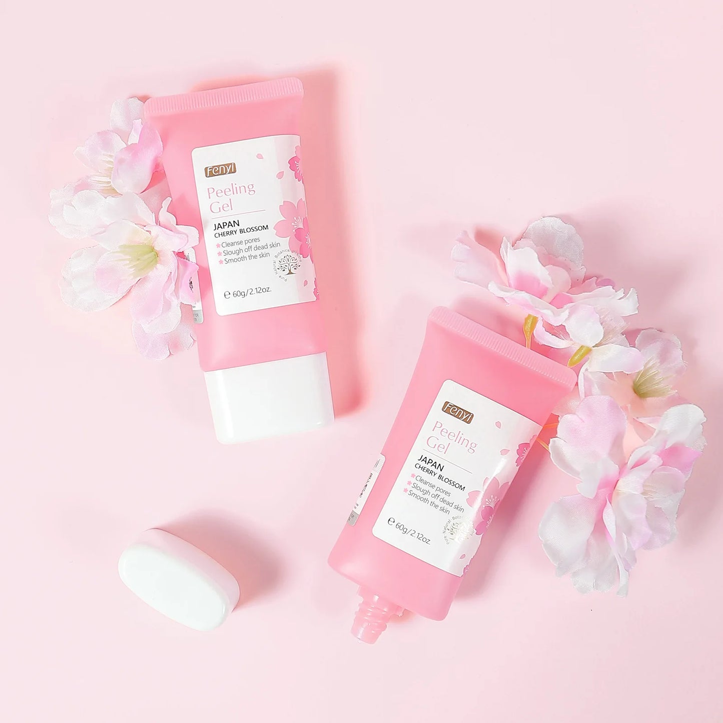 Gel Exfoliante Peeling Facial 60g Hidratante, Blanqueador y Reparador Tratamiento para Acné y Puntos Negros