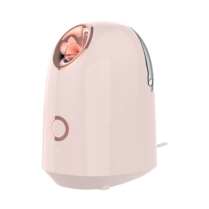 Vaporizador facial nano iónico humidificador con vapor caliente para rostro que hidrata y limpia poros