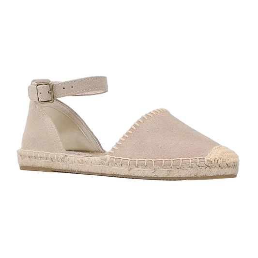 Sandalias Romanas para Mujer de Cuero Genuino, Estilo Bohemio, Planas Tipo Espadrilla