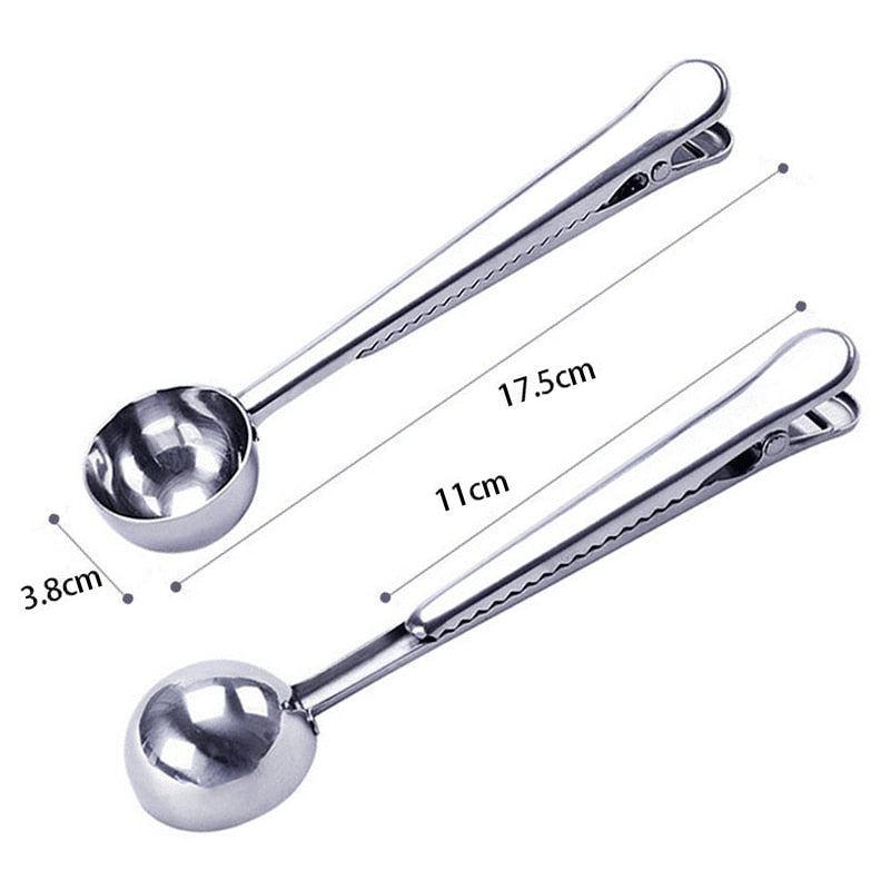 Stainless Steel Measuring Cups and Spoons Set