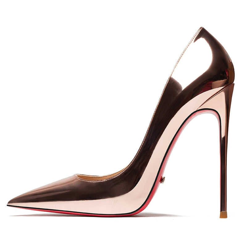 Zapatos de Mujer de Estilo Estelar de Suela Roja