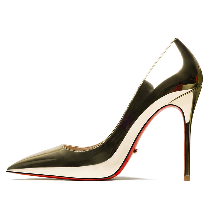 Zapatos de Mujer de Estilo Estelar de Suela Roja