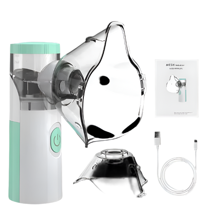 Nebulizador portátil silencioso de malla para niños y adultos