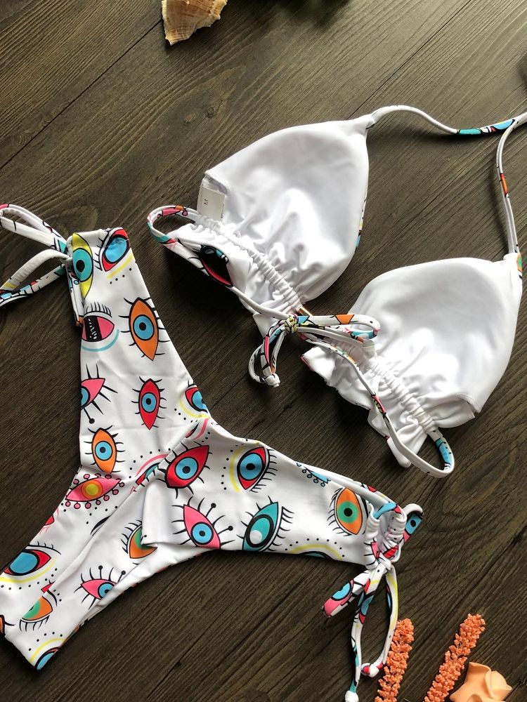 Bikini Traje de Baño Ojo Turco