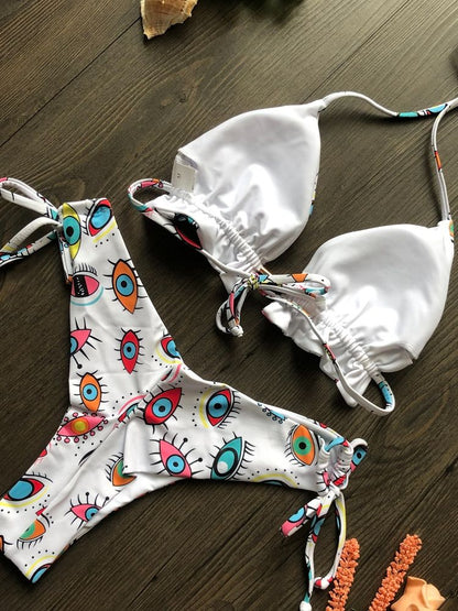 Bikini Traje de Baño Ojo Turco
