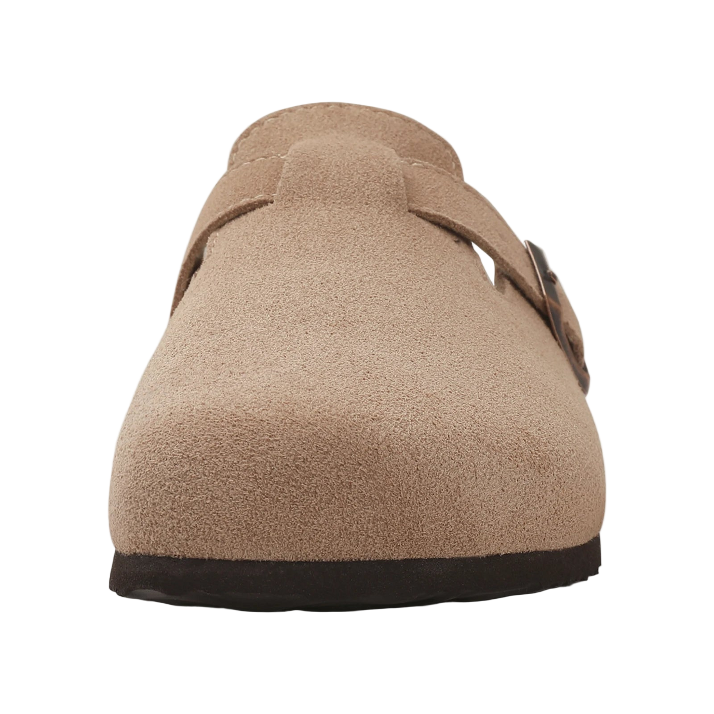 Suecos estilo Birken clásicos con plantilla de corcho y sin cordones