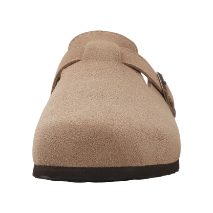 Suecos estilo Birken clásicos con plantilla de corcho y sin cordones