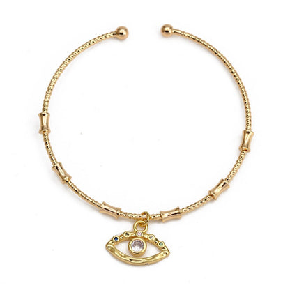 Pulsera Brazalete de Ojo Turco Ajustable