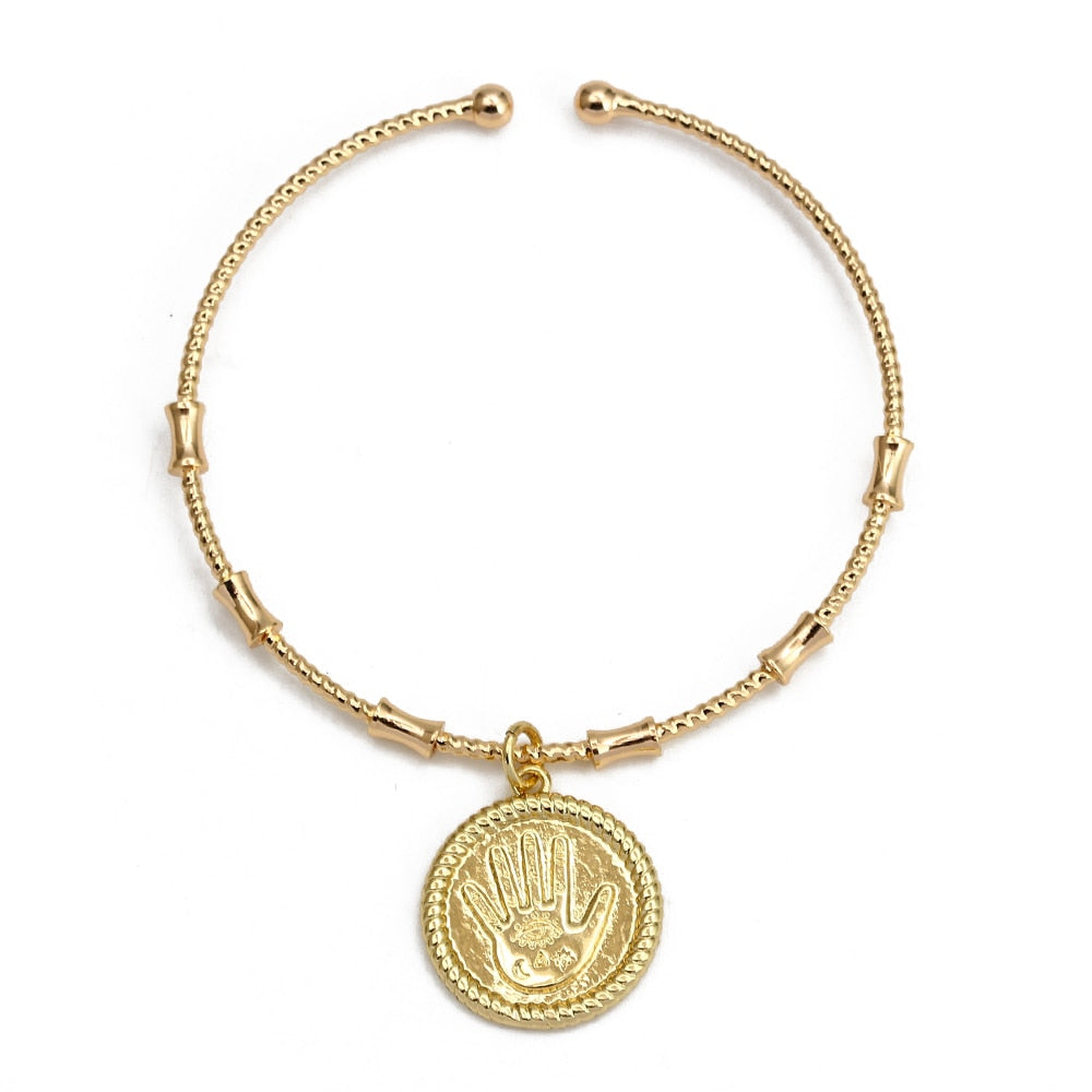 Pulsera Brazalete de Ojo Turco Ajustable