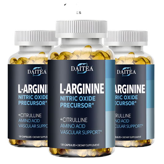 L-Arginina Suplemento para Hombres de Apoyo en Energía y Resistencia y Masa Muscular durante el Ejercicio