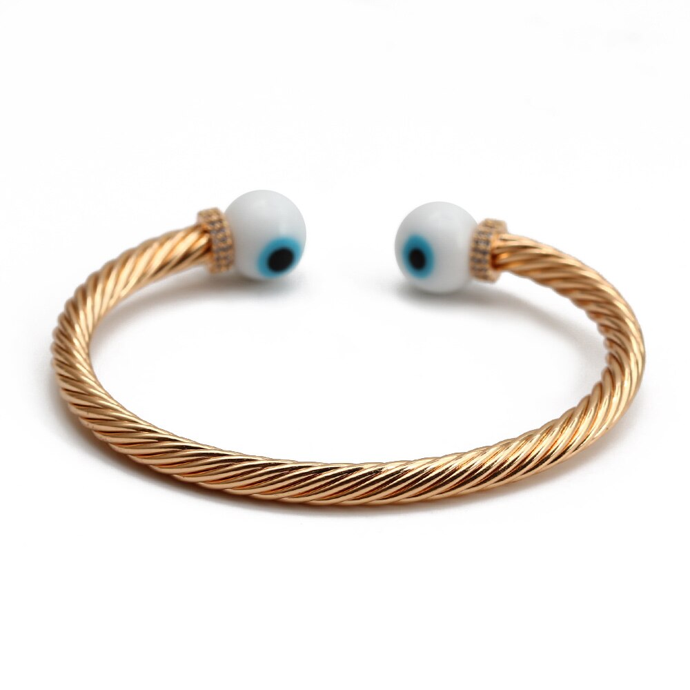 Pulsera Brazalete de Ojo Turco Ajustable