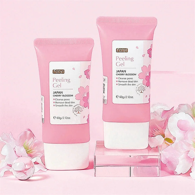Gel Exfoliante Peeling Facial 60g Hidratante, Blanqueador y Reparador Tratamiento para Acné y Puntos Negros