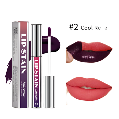 Tinta Labial Peel Off de Fórmula Rosa Natural con Larga Duración y Color de Labios Antitransferencia