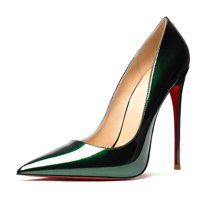Zapatos de Mujer de Estilo Estelar de Suela Roja