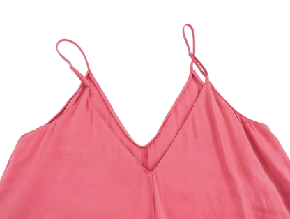 Long black or red draped backless lingerie dress
