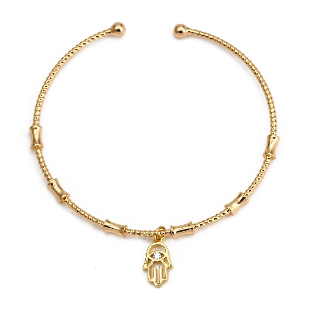 Pulsera Brazalete de Ojo Turco Ajustable
