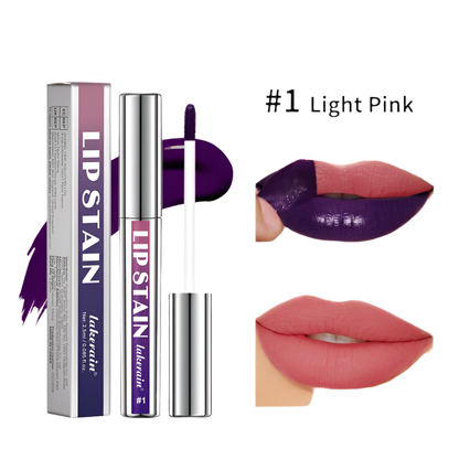 Tinta Labial Peel Off de Fórmula Rosa Natural con Larga Duración y Color de Labios Antitransferencia