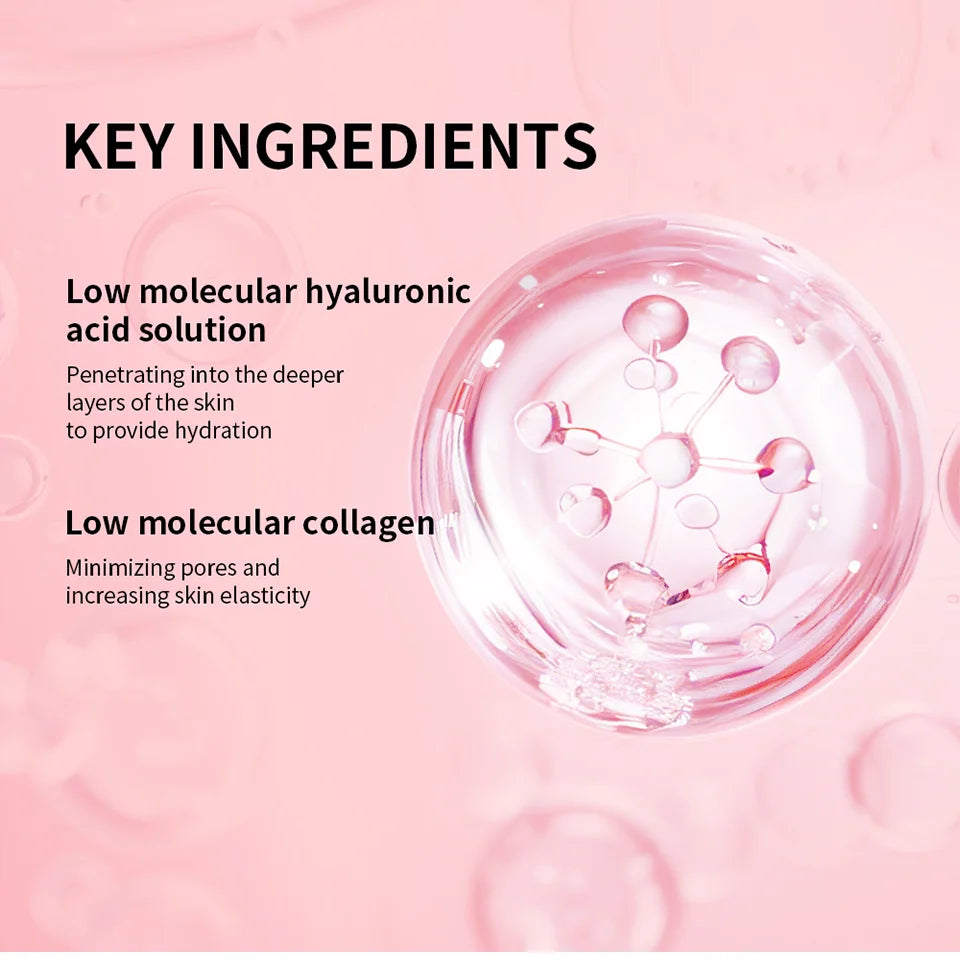 2/4/12 Bio-Collagen Hydrating Hydrogel Mask Improves Elasticity, Minimizes Pores and Provides Firmness