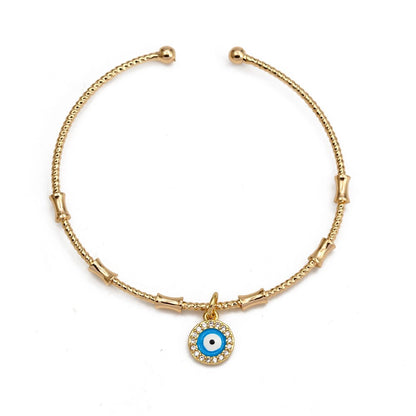 Pulsera Brazalete de Ojo Turco Ajustable