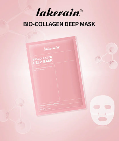 2/4/12 Bio-Collagen Hydrating Hydrogel Mask Improves Elasticity, Minimizes Pores and Provides Firmness