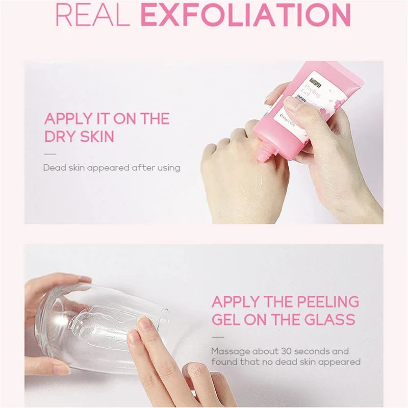 Gel Exfoliante Peeling Facial 60g Hidratante, Blanqueador y Reparador Tratamiento para Acné y Puntos Negros