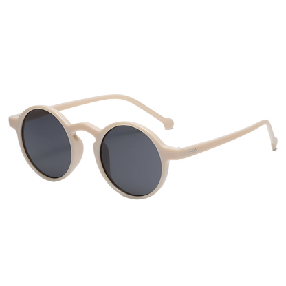 Gafas Lentes de sol redondas pequeñas de estilo vintage y diseño con remaches UV400