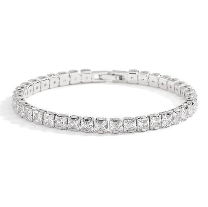 Pulsera de Tenis Moissanita 2-6.5mm para Mujer Plata Esterlina 925