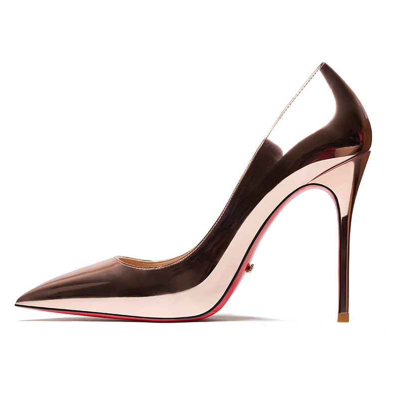 Zapatos de Mujer de Estilo Estelar de Suela Roja