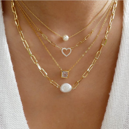 Fashion Crystal Multilayer Necklace for Women