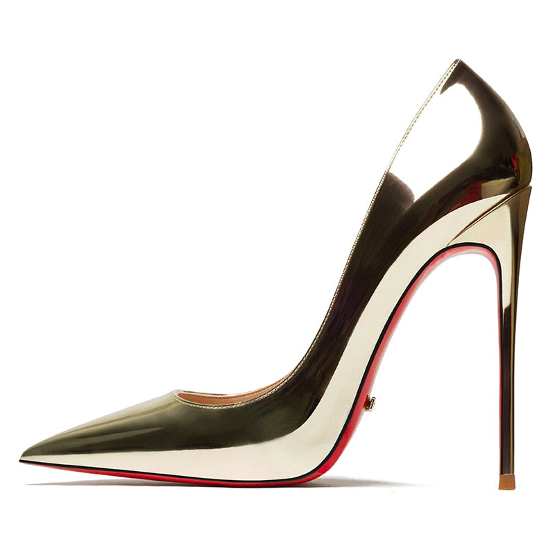 Zapatos de Mujer de Estilo Estelar de Suela Roja