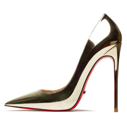 Zapatos de Mujer de Estilo Estelar de Suela Roja