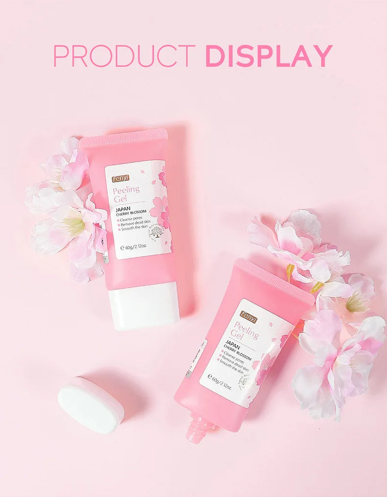 Gel Exfoliante Peeling Facial 60g Hidratante, Blanqueador y Reparador Tratamiento para Acné y Puntos Negros