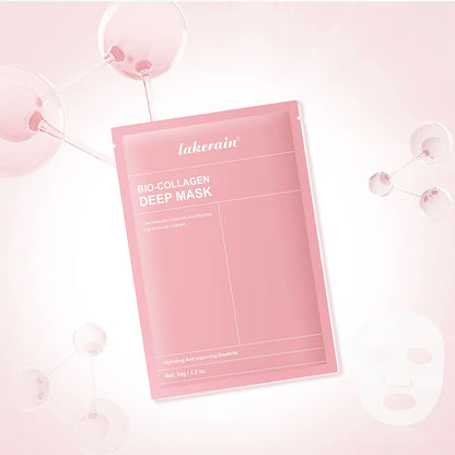 2/4/12 Bio-Collagen Hydrating Hydrogel Mask Improves Elasticity, Minimizes Pores and Provides Firmness