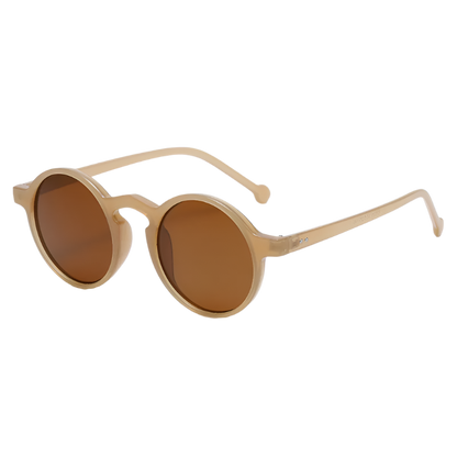 Gafas Lentes de sol redondas pequeñas de estilo vintage y diseño con remaches UV400