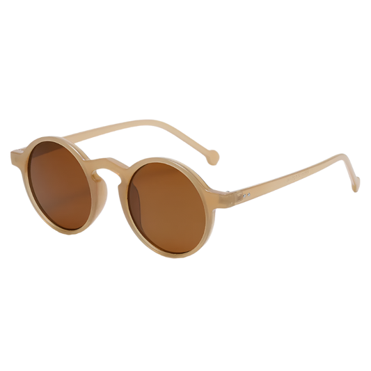Gafas Lentes de sol redondas pequeñas de estilo vintage y diseño con remaches UV400