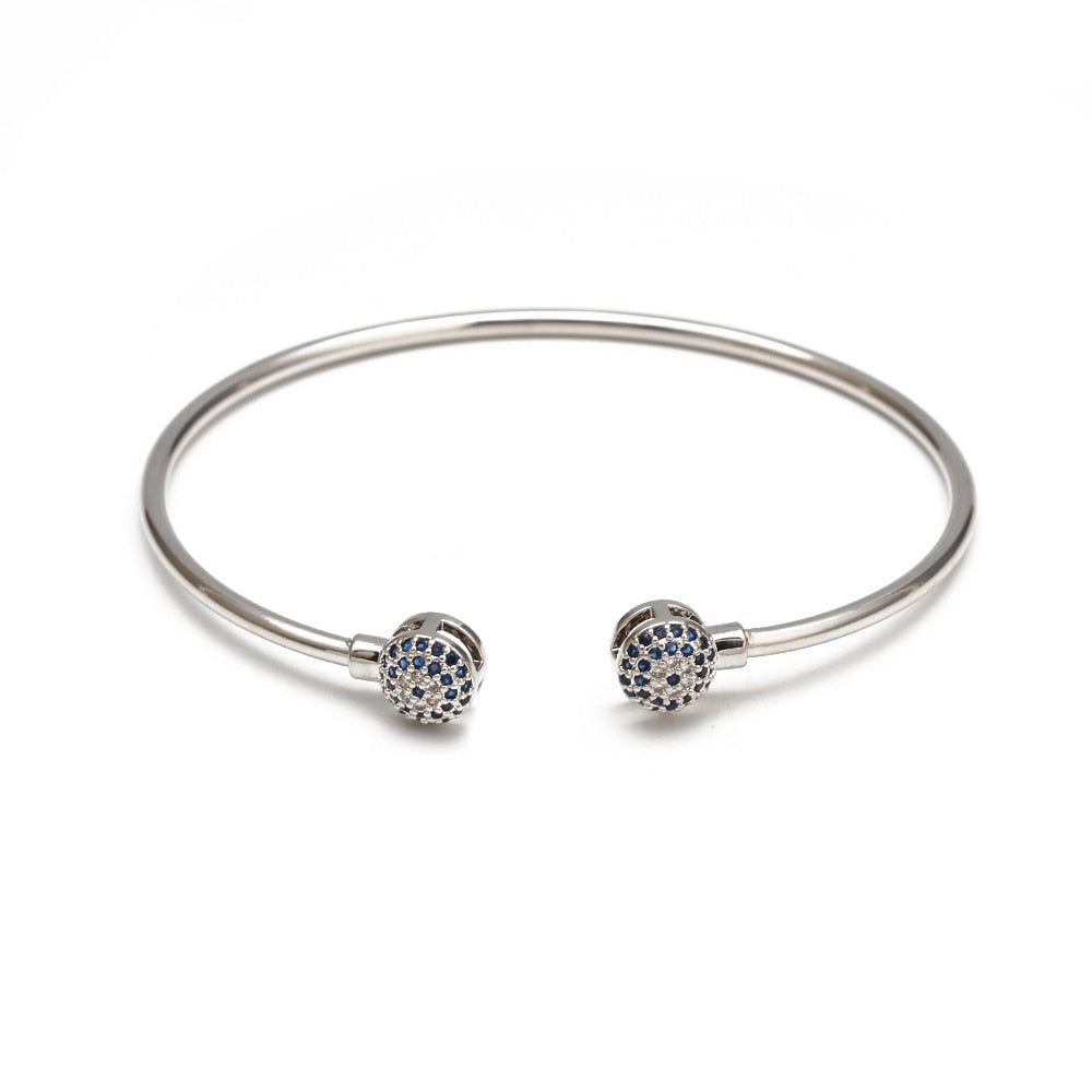 Pulsera Brazalete de Ojo Turco Ajustable