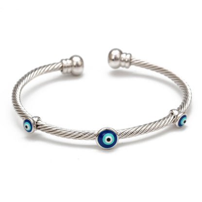 Pulsera Brazalete de Ojo Turco Ajustable