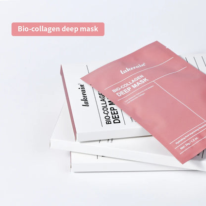 2/4/12 Bio-Collagen Hydrating Hydrogel Mask Improves Elasticity, Minimizes Pores and Provides Firmness