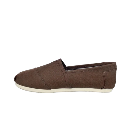 Zapatillas de lona unisex color sólido de estilo casual tipo alpargata