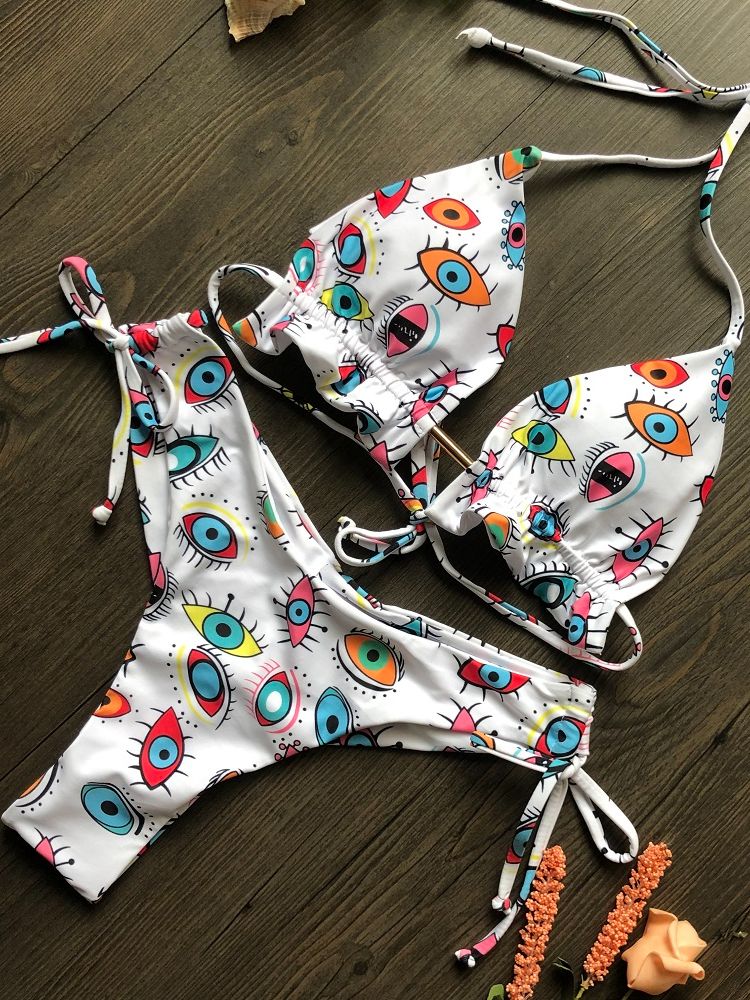 Bikini Traje de Baño Ojo Turco