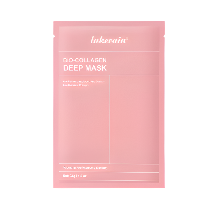 2/4/12 Bio-Collagen Hydrating Hydrogel Mask Improves Elasticity, Minimizes Pores and Provides Firmness