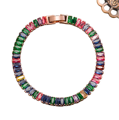 Pulsera de Tenis Moissanita 2-6.5mm para Mujer Plata Esterlina 925